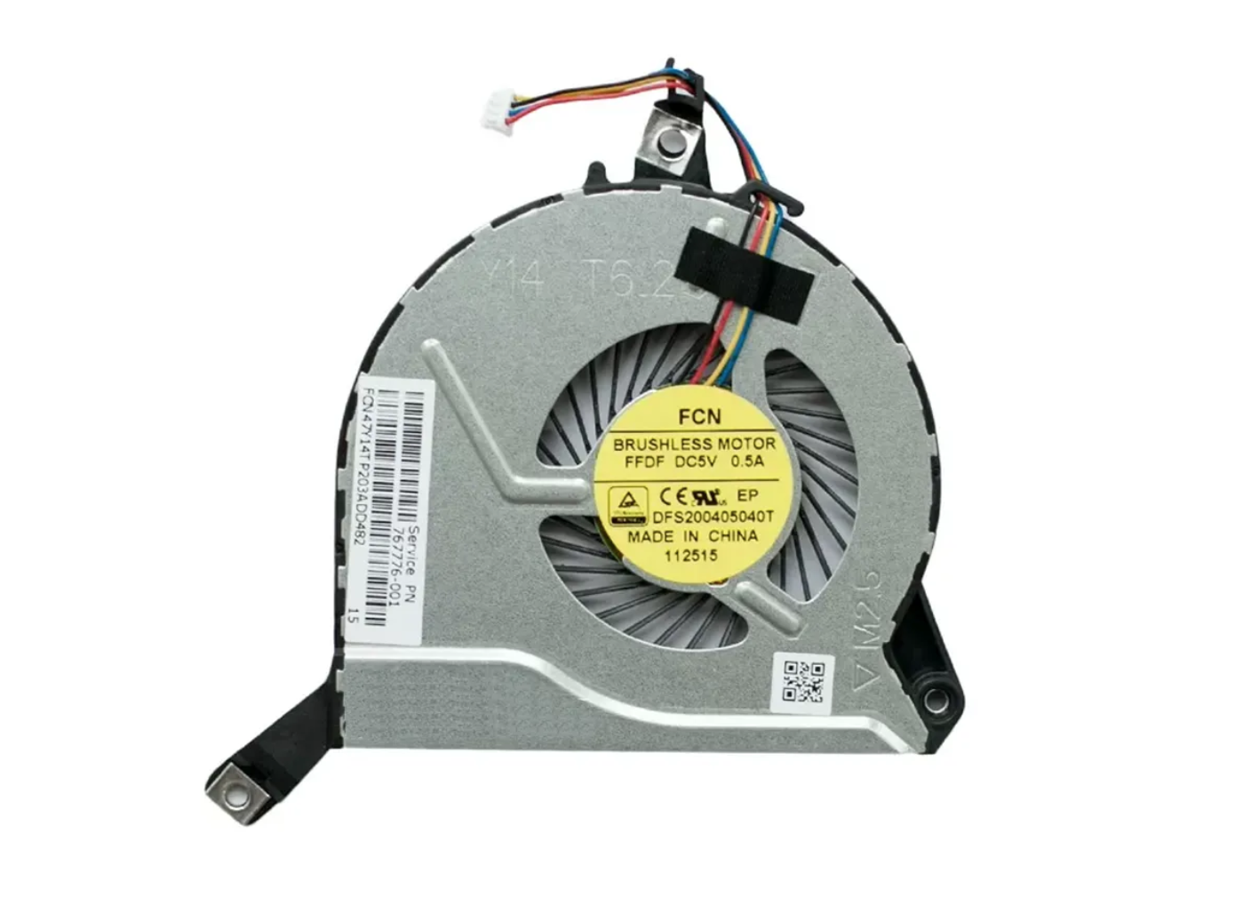 Вентилятор HP для ноутбуків Pavilion 14-V, 14-P, 15-V, 15-P, 17-F, 17-P, 17-K, Envy TouchSmart M7-K (16058)