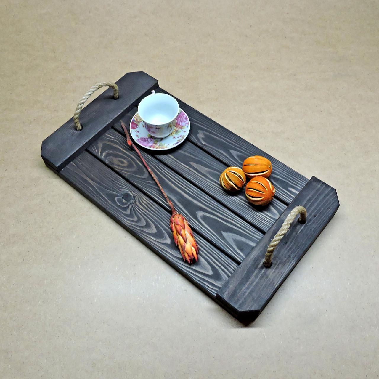 Поднос деревянный Брюссель Венге (ПДС-000603)