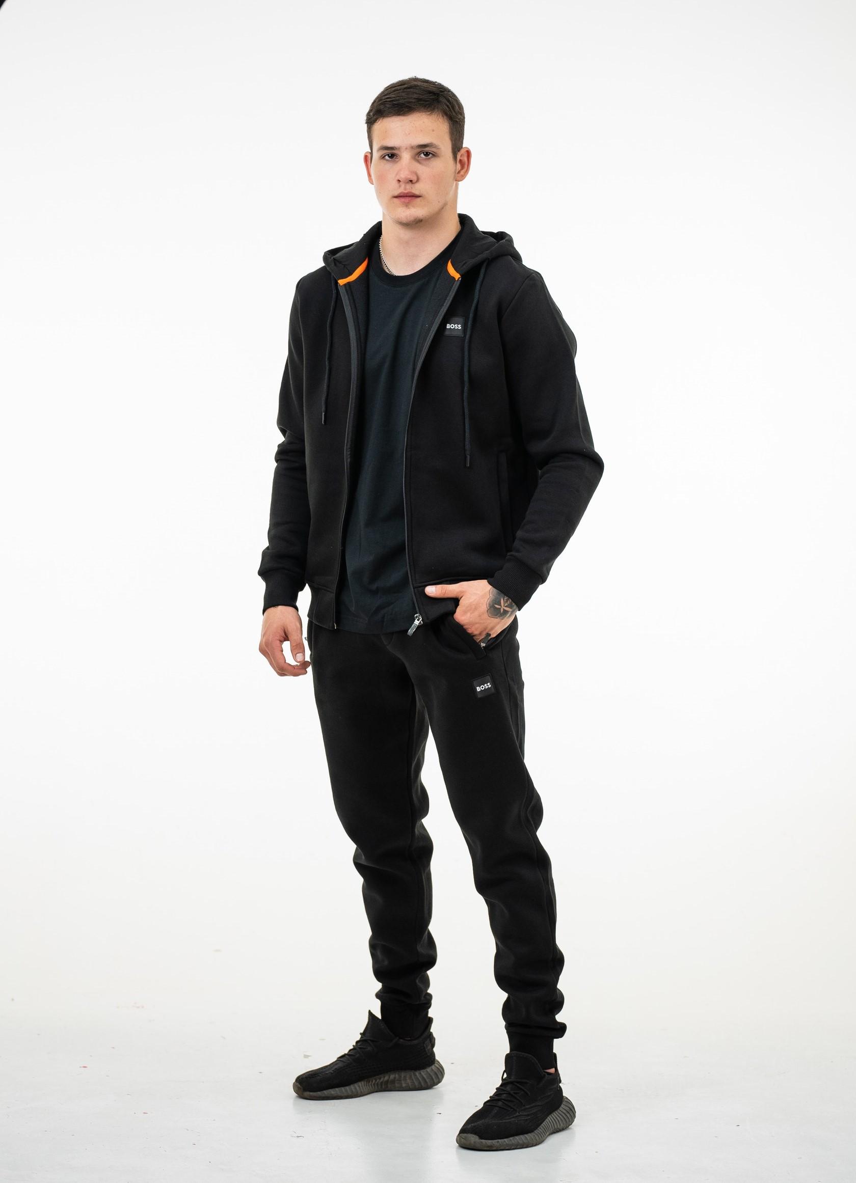 Костюм спортивный мужской Hugo Boss HB-20000 утепленный 2XL Black (12391228)