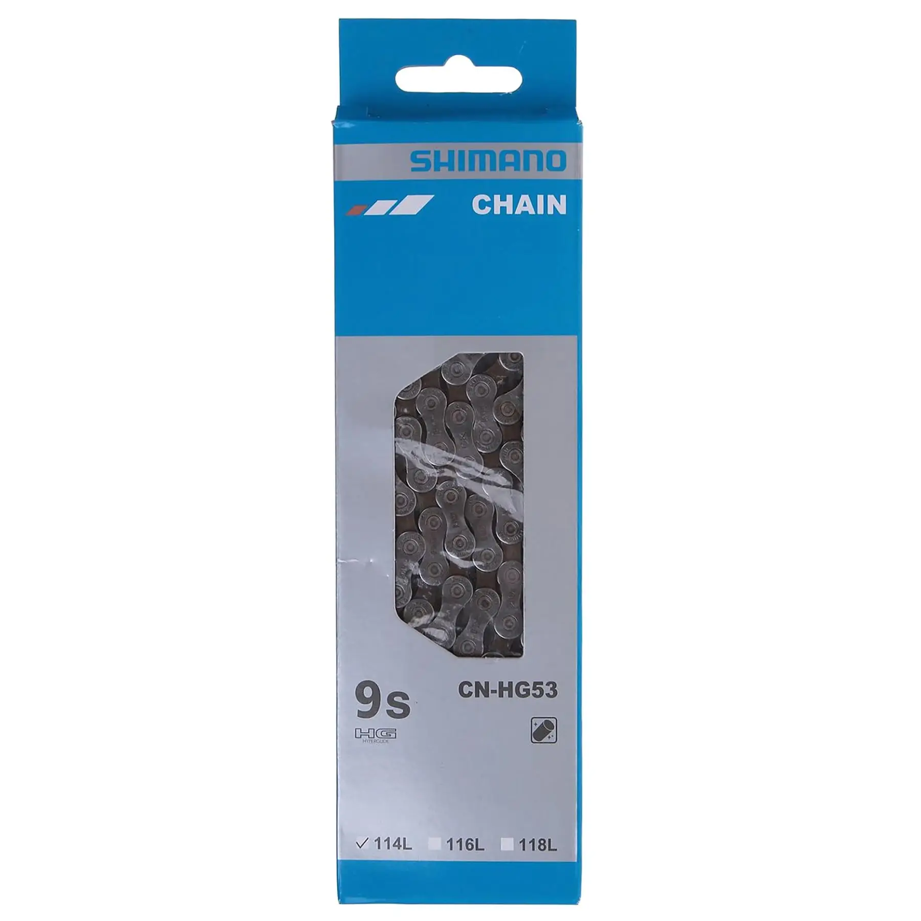 Цепь Shimano CN-HG53 Alivio 114 звеньев 9 скоростей