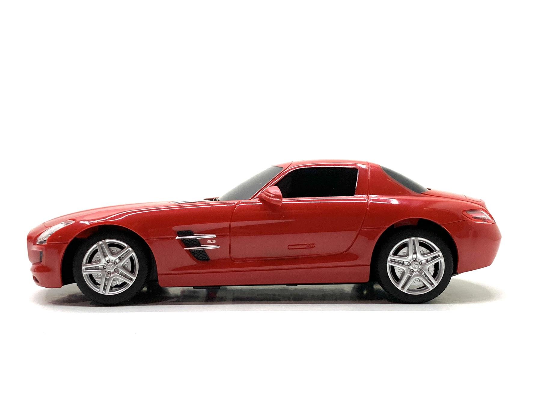 Машина на радиоуправлении Rastar Mercedes-Benz SLS AMG масштаб 1:24 Красный (40100) - фото 3