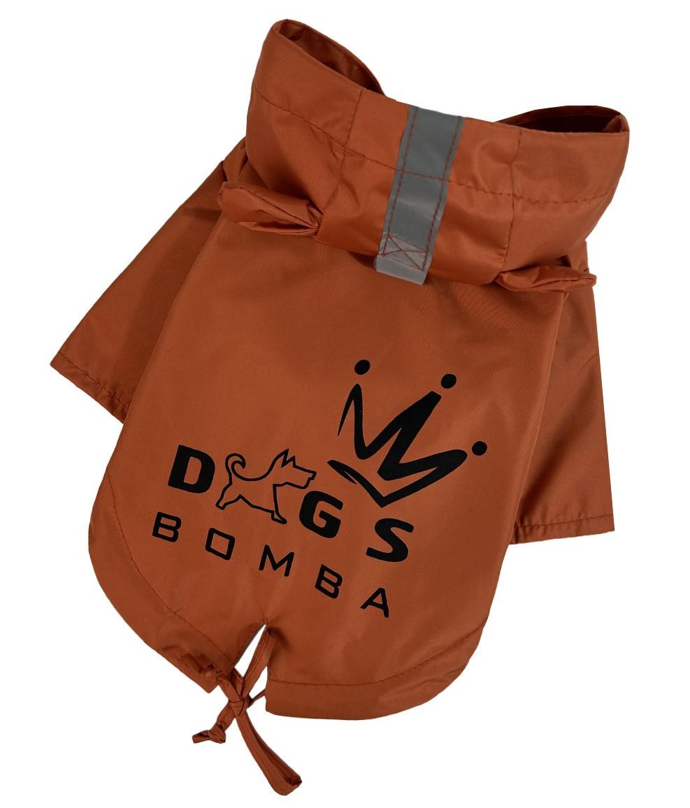 Дождевик для собак Dogs Bomba M-108 парка р. 3 Оранжевый (88053609)