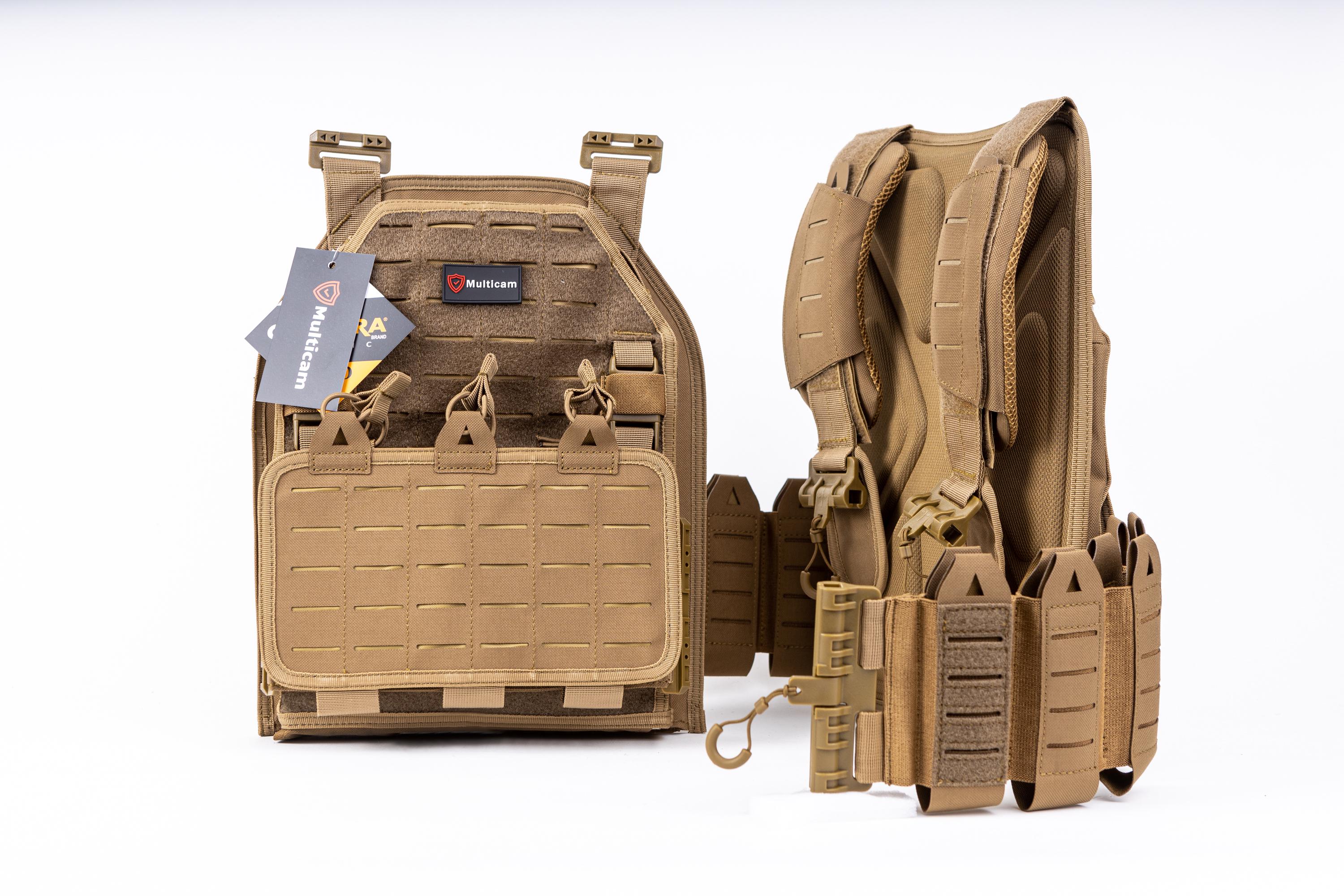 Плитоноска Multicam X650 MOLLE Cordura 1000D Пісочний (10070011) - фото 7