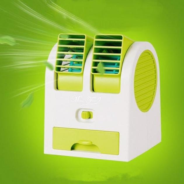 Охладитель воздуха Air Mini Cooler и ручной вентилятор Handy Green (2c3f7459) - фото 2