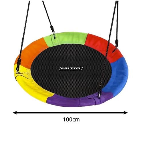 Дитяча гойдалка Kruzzel 25285 Гніздо лелеки 100 см до 160 кг - фото 8 Дитяча гойдалка Kruzzel 25285 Гніздо лелеки 100 см до 160 кг - фото 8