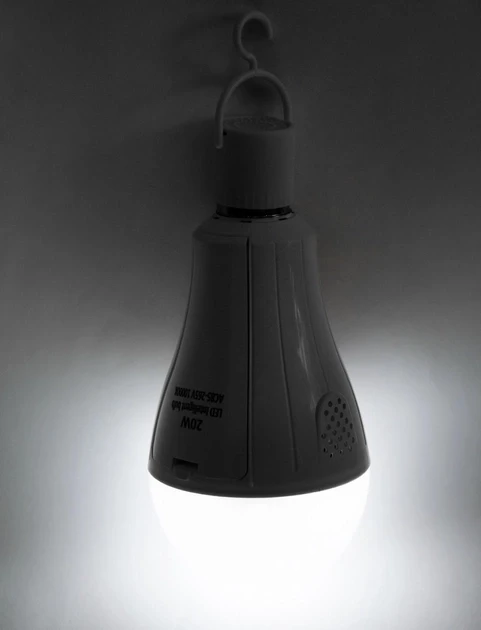 Лампочка светодиодная аварийная E27 UKC Led Bulb с аккумулятором 2x18650 (8442) - фото 6 Лампочка светодиодная аварийная E27 UKC Led Bulb с аккумулятором 2x18650 (8442) - фото 6