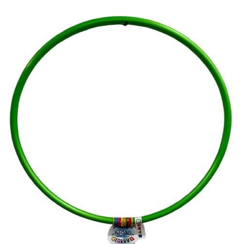 Обруч гимнастический средний Bamsic 75 см Зеленый (0166) - фото 1 Обруч гимнастический средний Bamsic 75 см Зеленый (0166) - фото 1