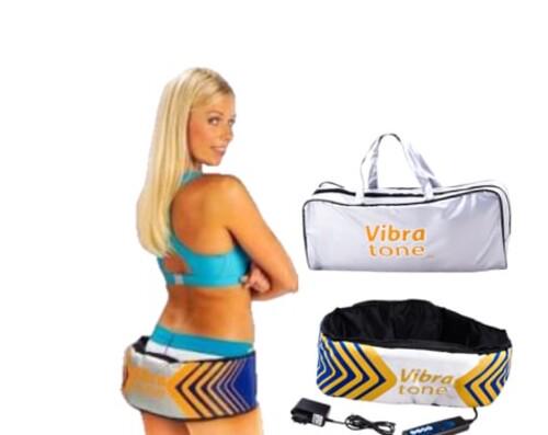 Масажний пояс антицелюлітний Vibro Tone з 5 рівнями інтенсивності Білий (VibroTone_418) - фото 5