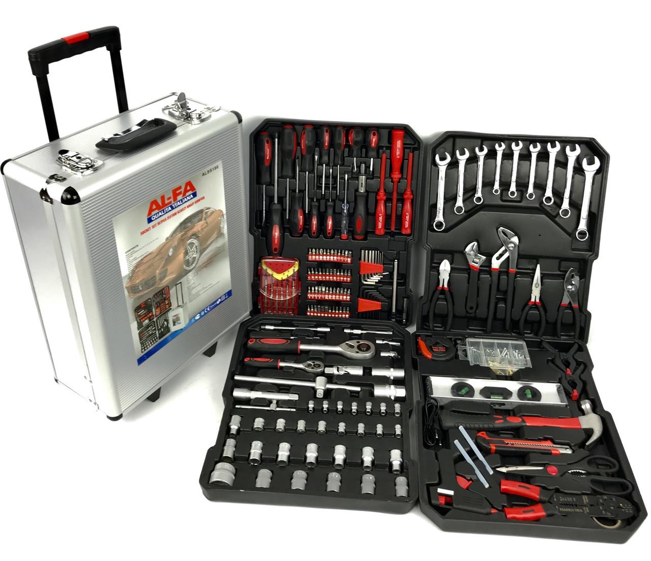 Набор инструментов AL-FA 187 пр. (ALSS) - фото 2 Набор инструментов AL-FA 187 пр. (ALSS) - фото 2