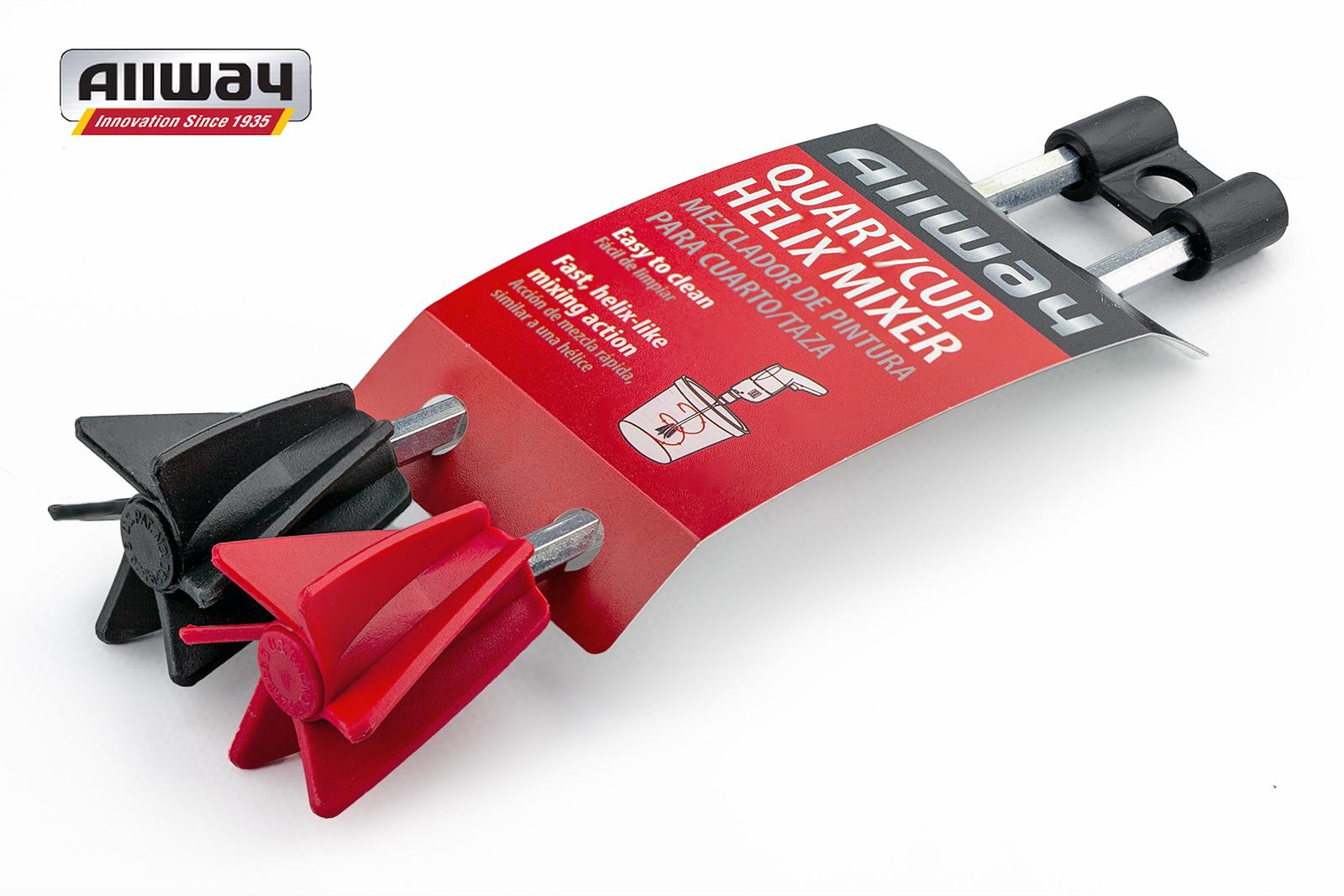 Миксер для краски Allway HMQ 210 мм 2 шт. (21773393) - фото 4