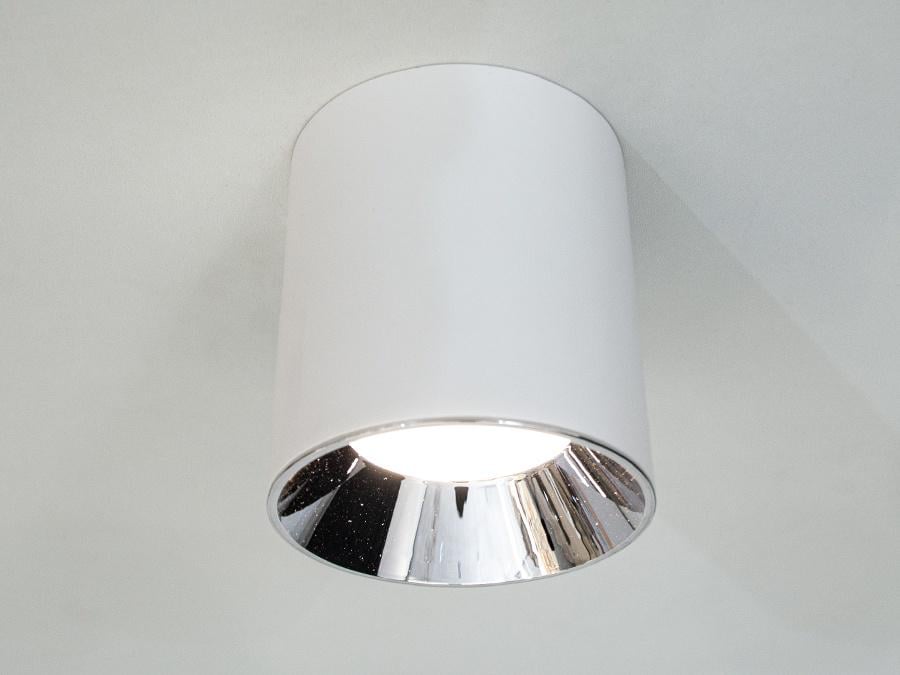 Точечный светильник накладной (116R-110-WH+SL)