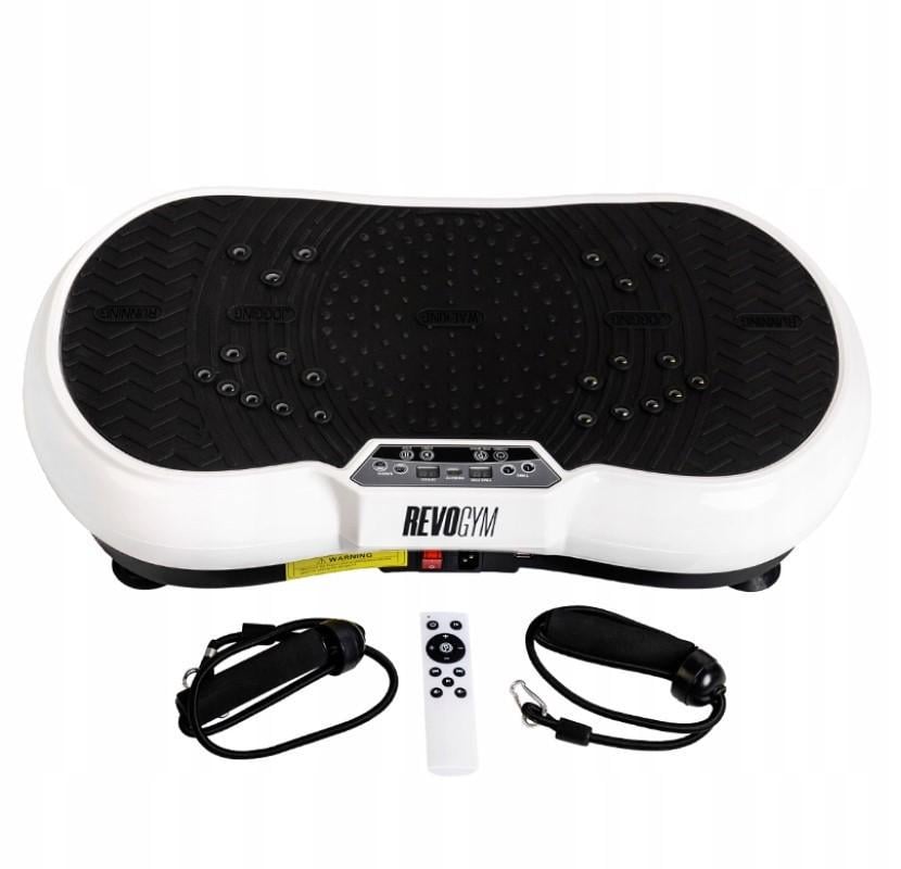 Степь-платформа вибрационная тренировочная REVOGYM с пультом дистанционного управления и экспандерами White (id_1183)