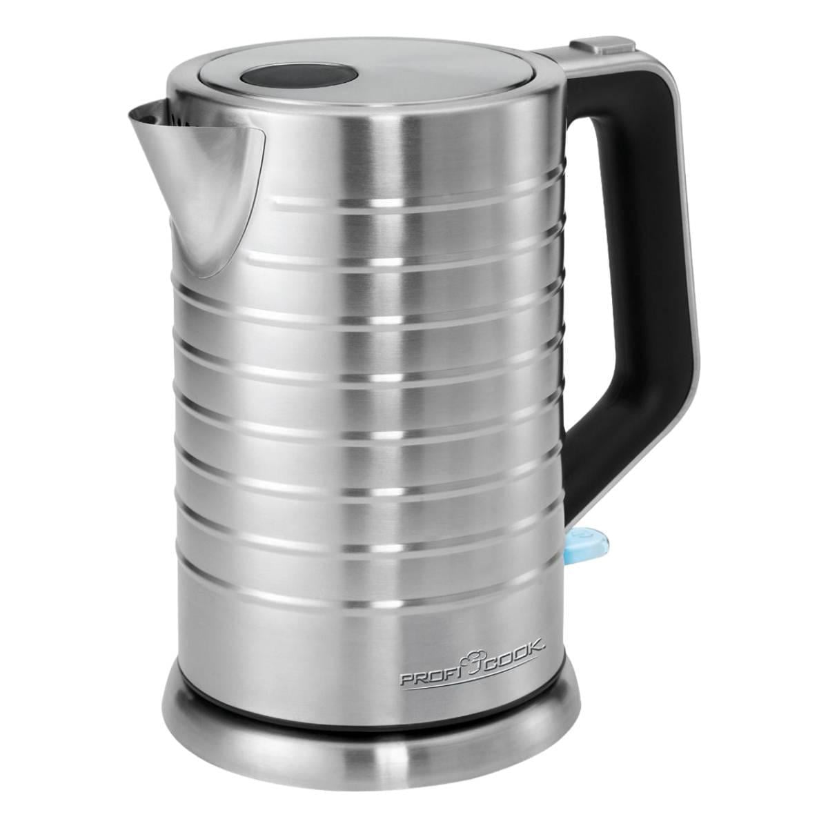 Электрочайник Profi Cook WKS-1119 металлический 1,7 л 2200 Вт Серебристый