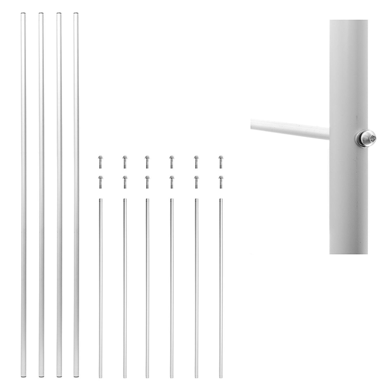 Опора для растений шпалера садовая 1250х6000 мм d 20 мм/d 12 мм (ШС-D20/D12-1250*6000) - фото 3 Опора для растений шпалера садовая 1250х6000 мм d 20 мм/d 12 мм (ШС-D20/D12-1250*6000) - фото 3