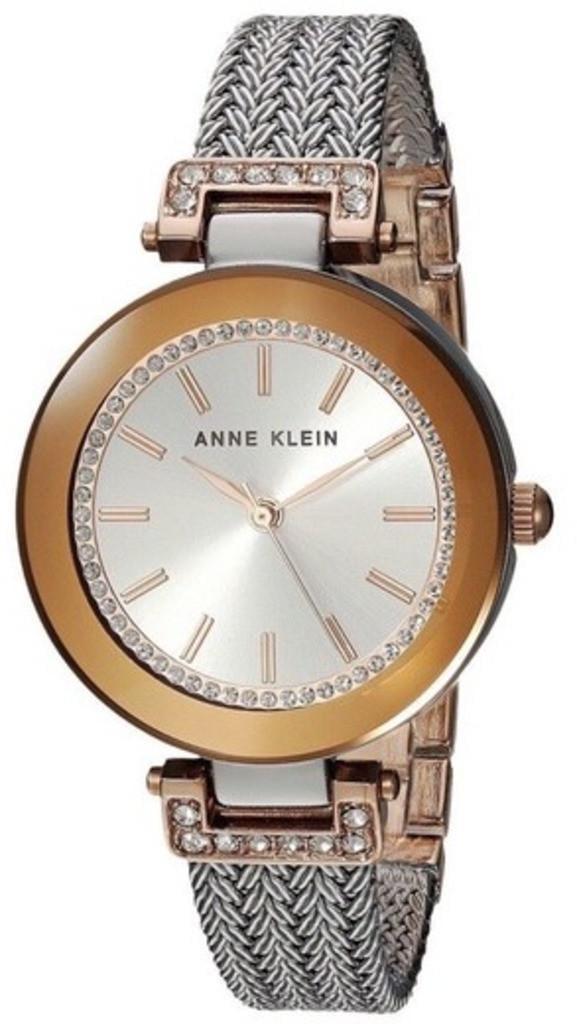 Наручные часы женские Anne Klein AK/1907SVRT с серебристым циферблатом и стальным браслетом