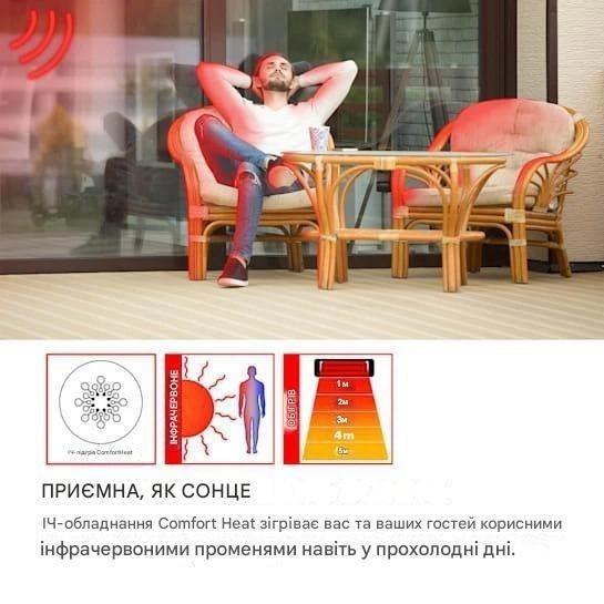 Обігрівач інфрачервоний Blumfeldt Heatbell Tower Smart 10038410 - фото 5