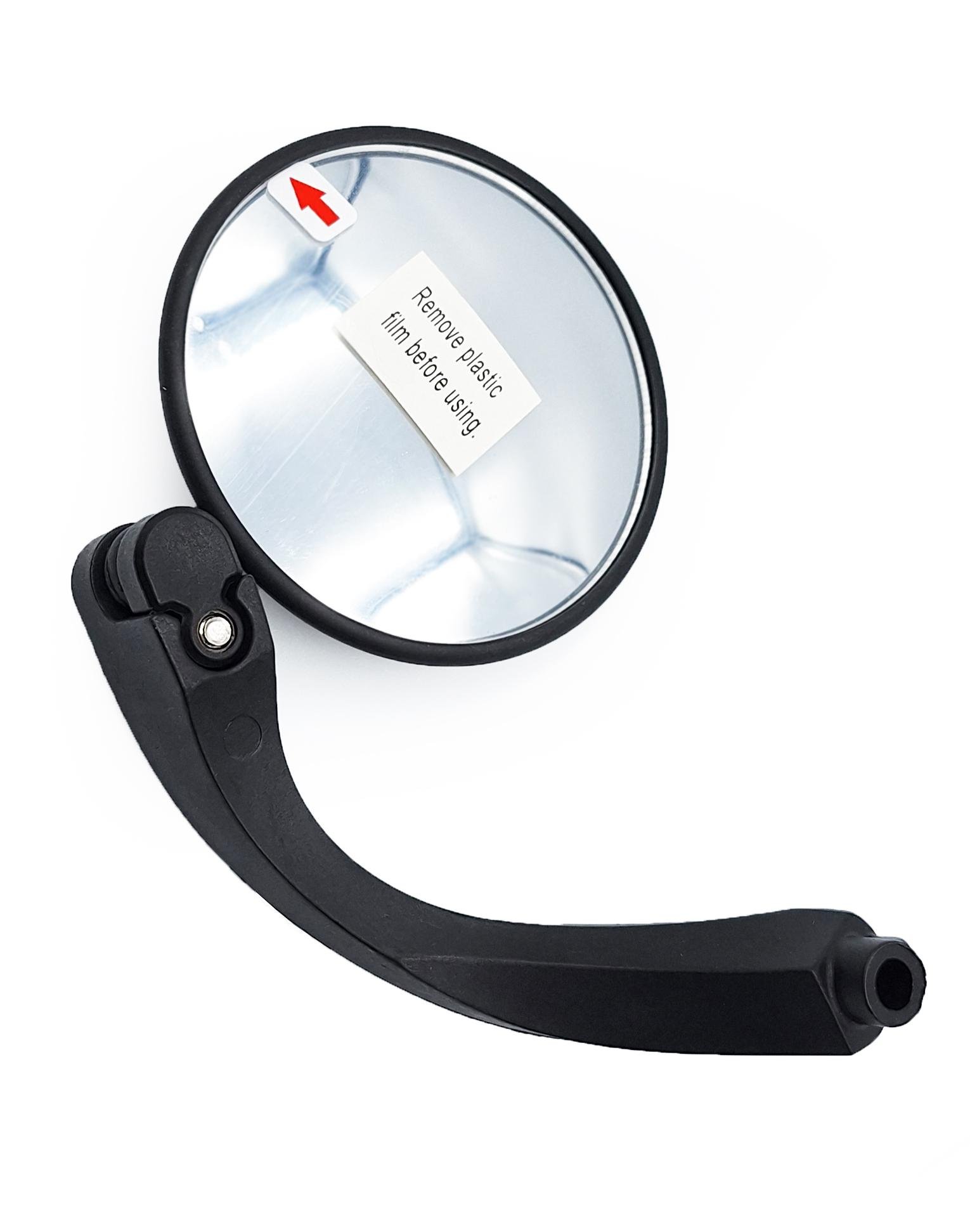 Дзеркало для велосипеда West Biking YP0720019 на кермо універсальне кругле з світловідбивачем 8 см Чорний (G0001269) Дзеркало для велосипеда West Biking YP0720019 на кермо універсальне кругле з світловідбивачем 8 см Чорний (G0001269)