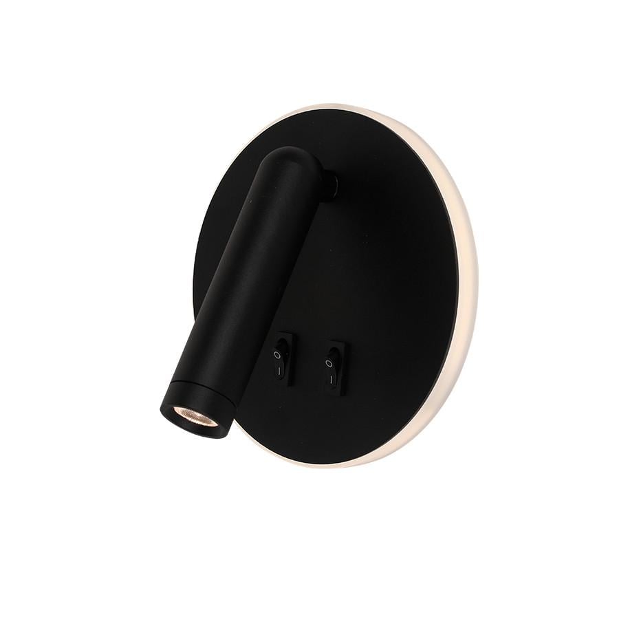 Бра LED 806V306R BK 4000K 4W/1,5W Черный