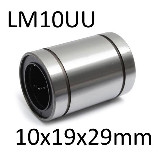 Підшипник лінійний LM10UU для 3D-принтера 19 мм - фото 2