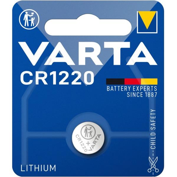 Батарейка литиевая Varta CR1220 35 mAh 3-6V 1 шт. (26938412)