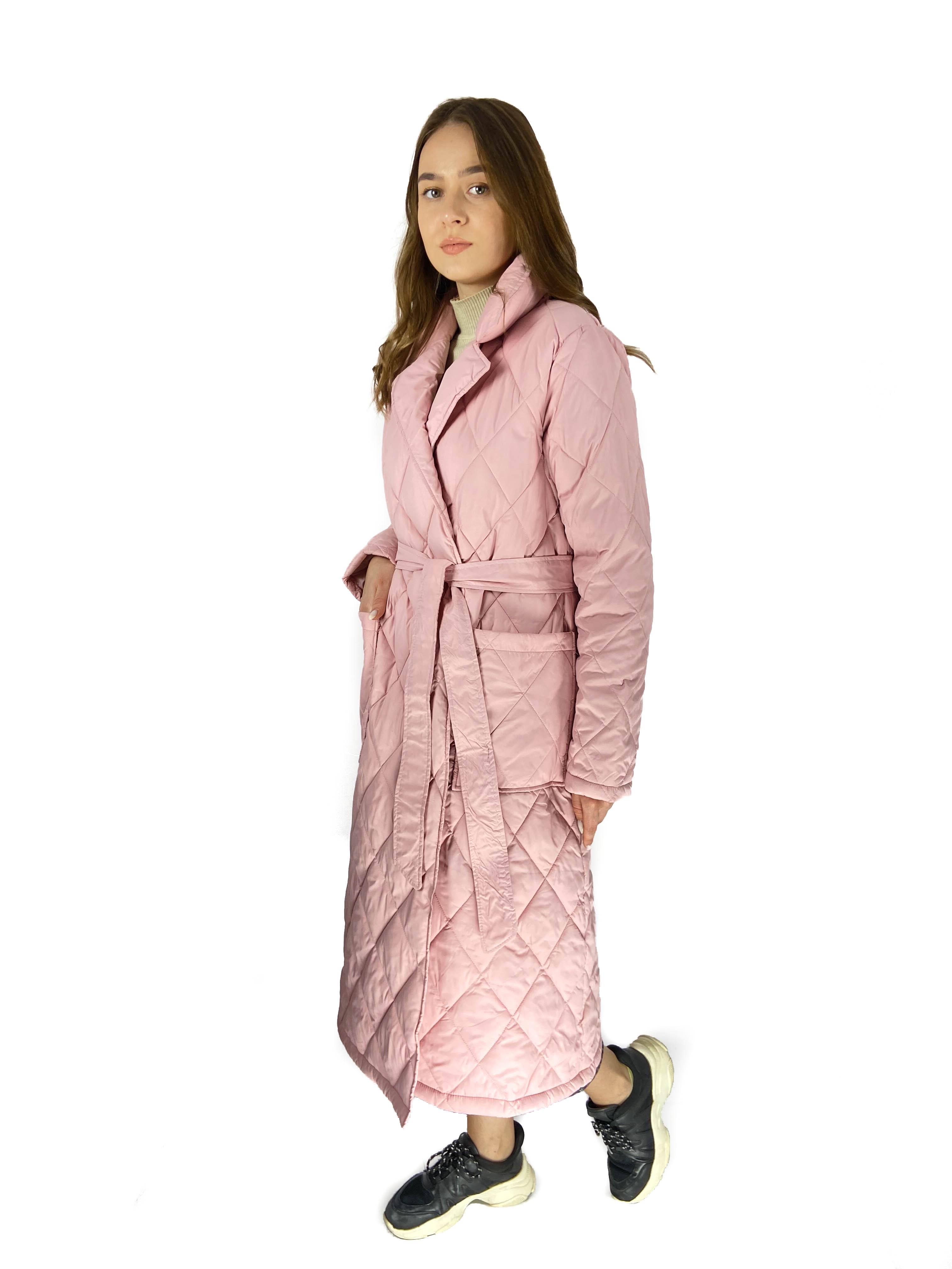 Куртка-пальто жіноча MOON SHOW CAT XL Рожевий (MSC76-1) - фото 2 Куртка-пальто жіноча MOON SHOW CAT XL Рожевий (MSC76-1) - фото 2