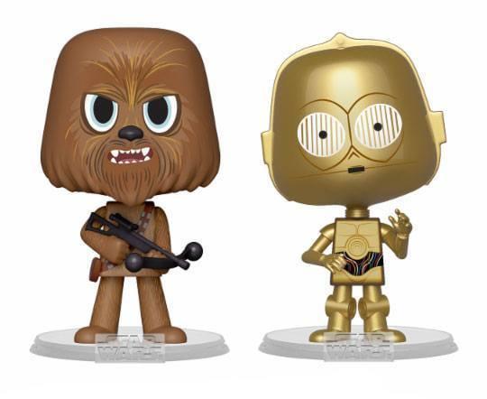 Набор фигурок Funko Vinyl Exclusive Chewbacca and C-3PO 10 см (SW  CC618)