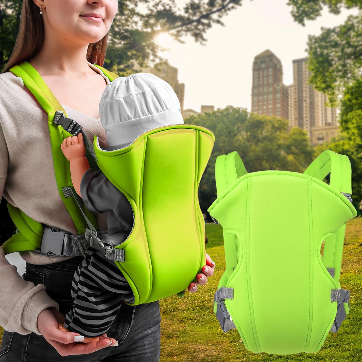 Рюкзак слінг для перенесення дитини Baby Carriers Салатовий - фото 2 Рюкзак слінг для перенесення дитини Baby Carriers Салатовий - фото 2