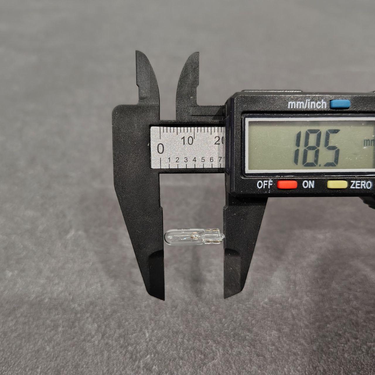 Автолампа T5 W1,2W W2x4,6d 12V 1,2W Белый (643STORE3) - фото 2