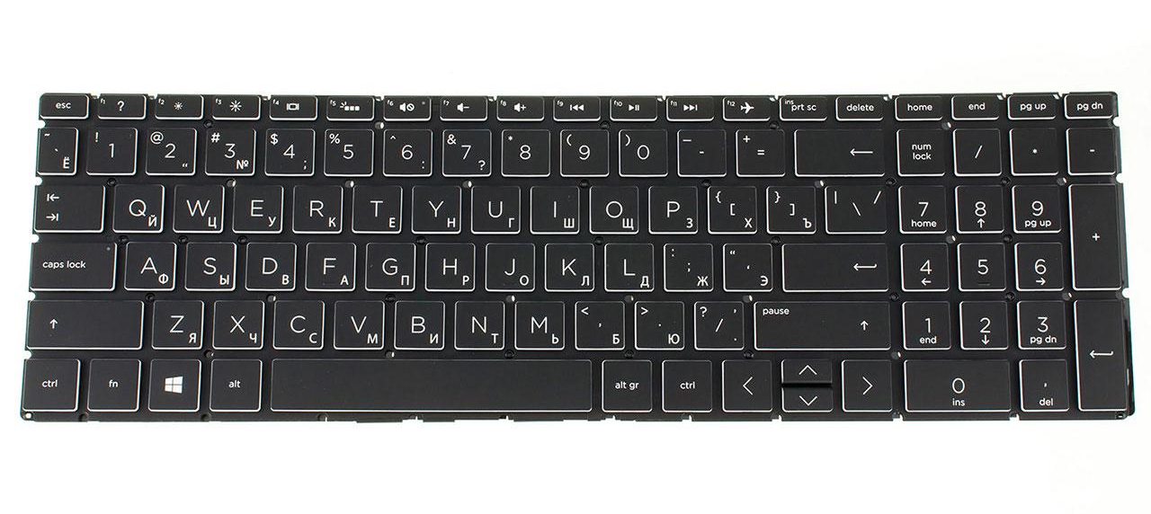 Клавиатура для ноутбука HP Pavilion 17-ca L50001-251 с подсветкой клавиш (120555)