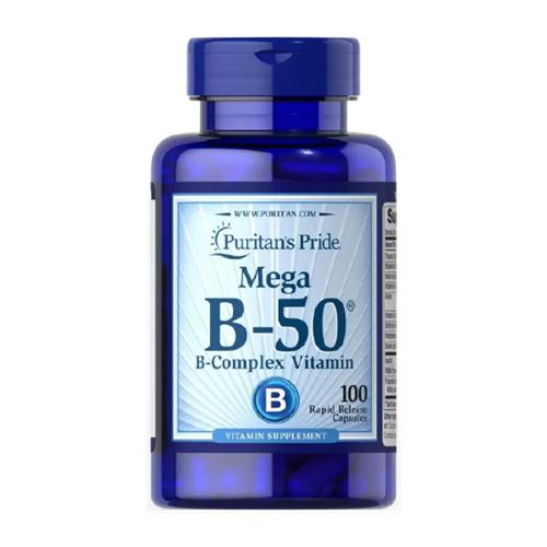 В комплекс Puritan's Pride Vitamin B-50 Complex 100 Caps