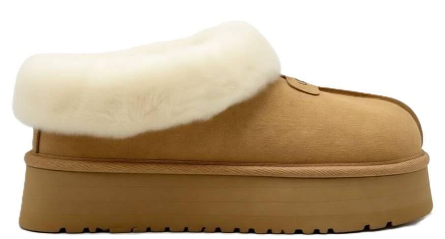 Уггі жіночі сліпони замшеві UGG Platform Slipper Chestnut р. 40 Коричневий (29033) Уггі жіночі сліпони замшеві UGG Platform Slipper Chestnut р. 40 Коричневий (29033)