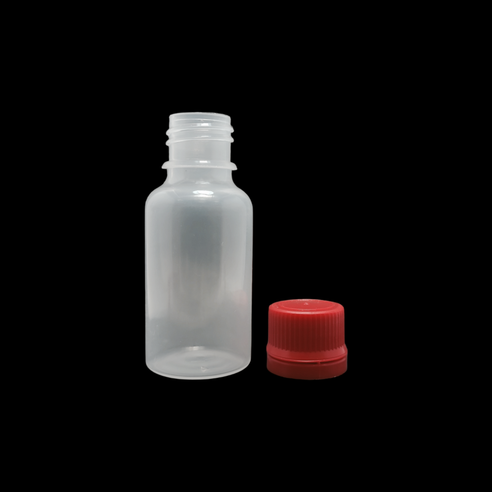 Флакон полимерный с красной крышкой 30 мл - фото 4 Флакон полимерный с красной крышкой 30 мл - фото 4
