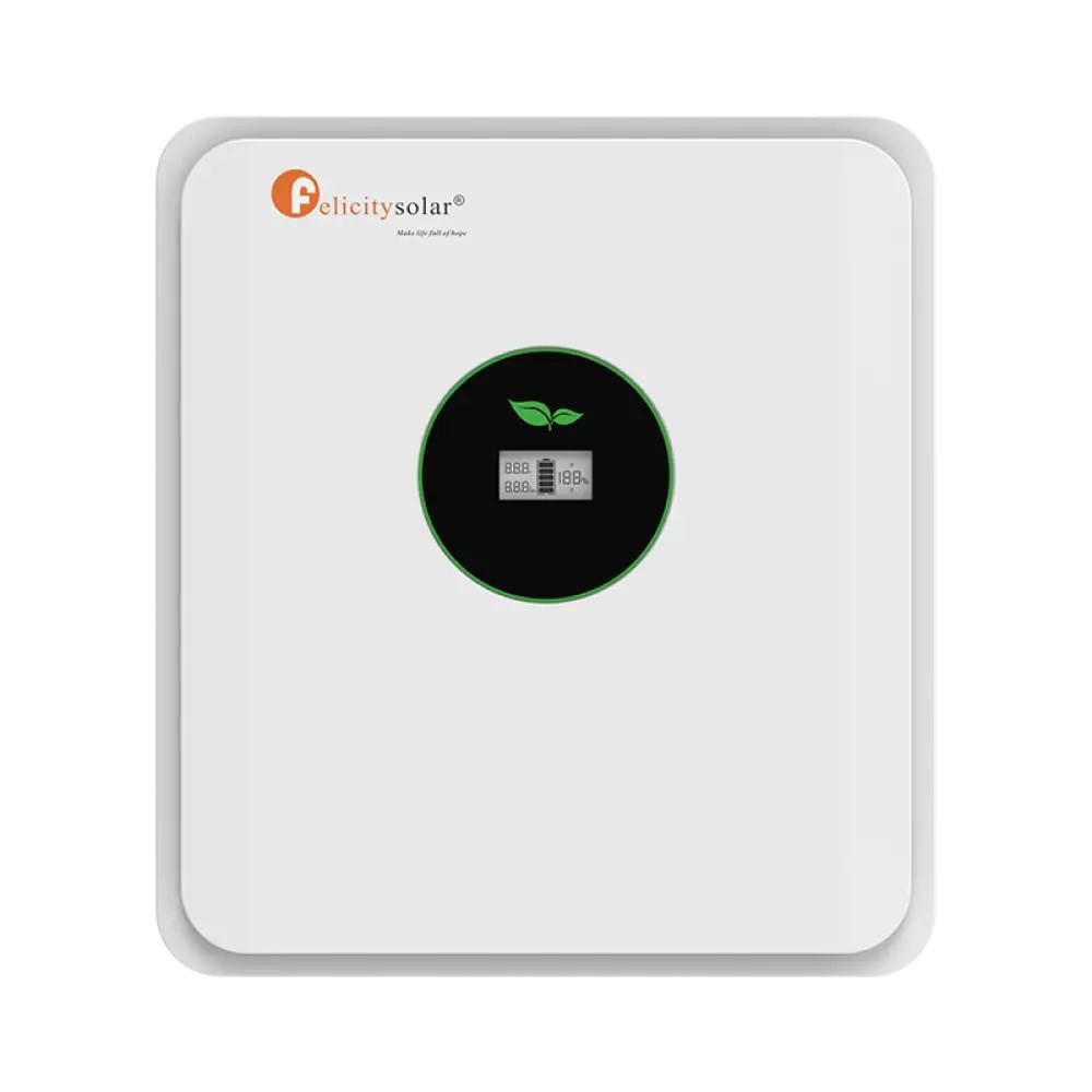 Комплект резервного питания Felicity IVEM4024-II 4 кВт и LiFePO4 аккумулятор 24В 200Ач 5,12 кВт/ч MPPT 60A чистая синусоида для дома и квартиры