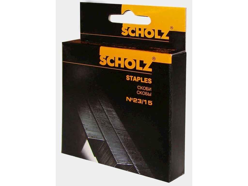 Скоби SCHOLZ для степлеру 23/15 1000 шт. (4763 soz)