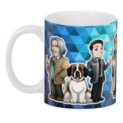 Чашка GeekLand Детройт: Стать человеком DBH команда 330 мл (DB.01.032)