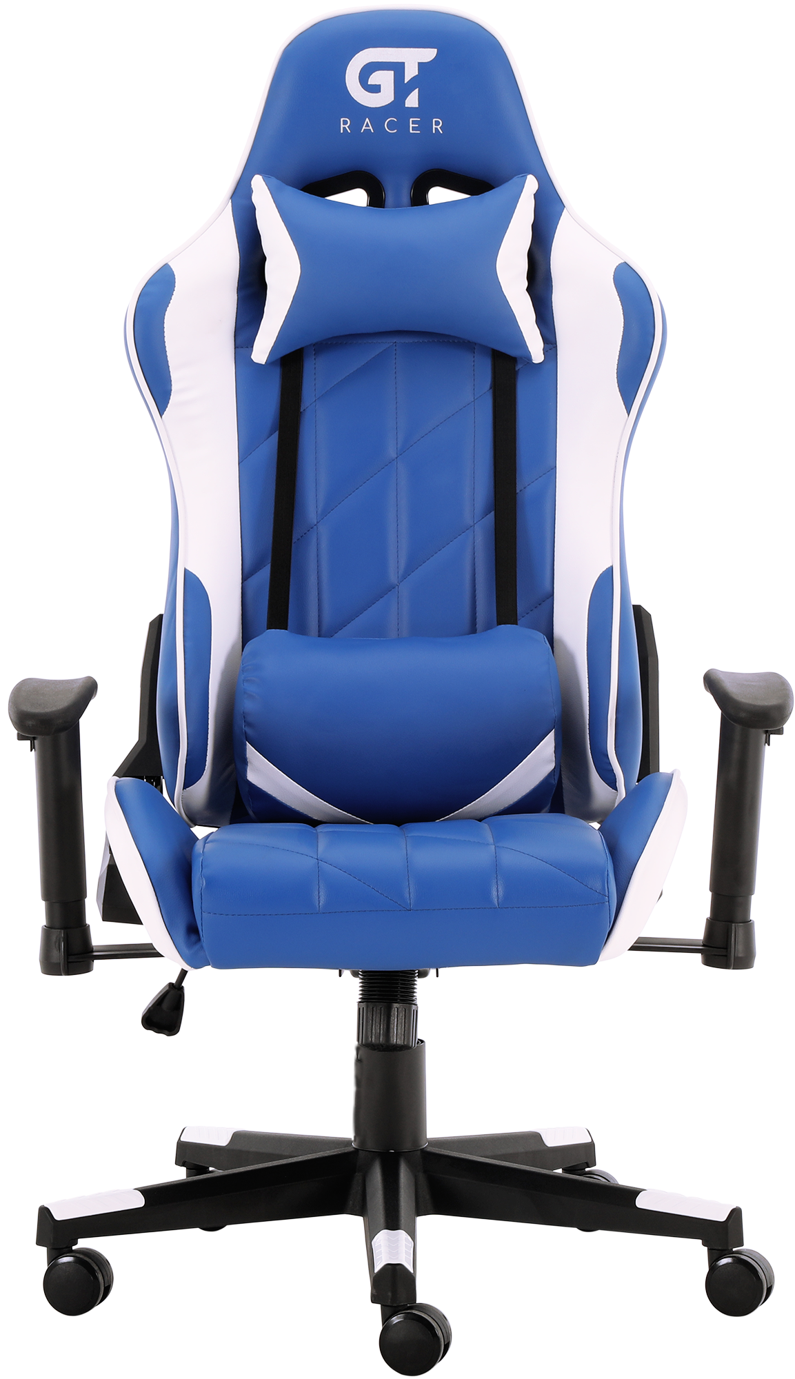 Кресло геймерское GT Racer X-2579 Blue/White