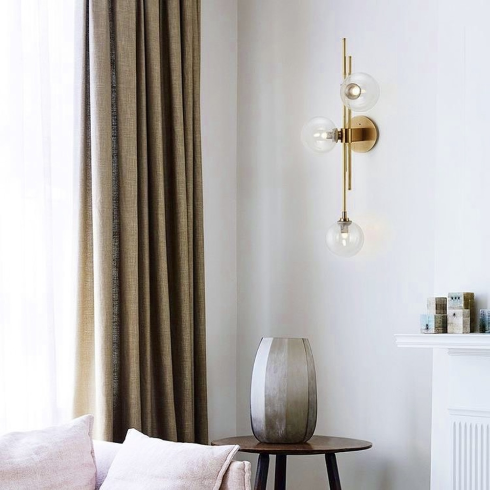 Бра Line.F WDE 16/3 минималистичный Латунь (2284_3588)