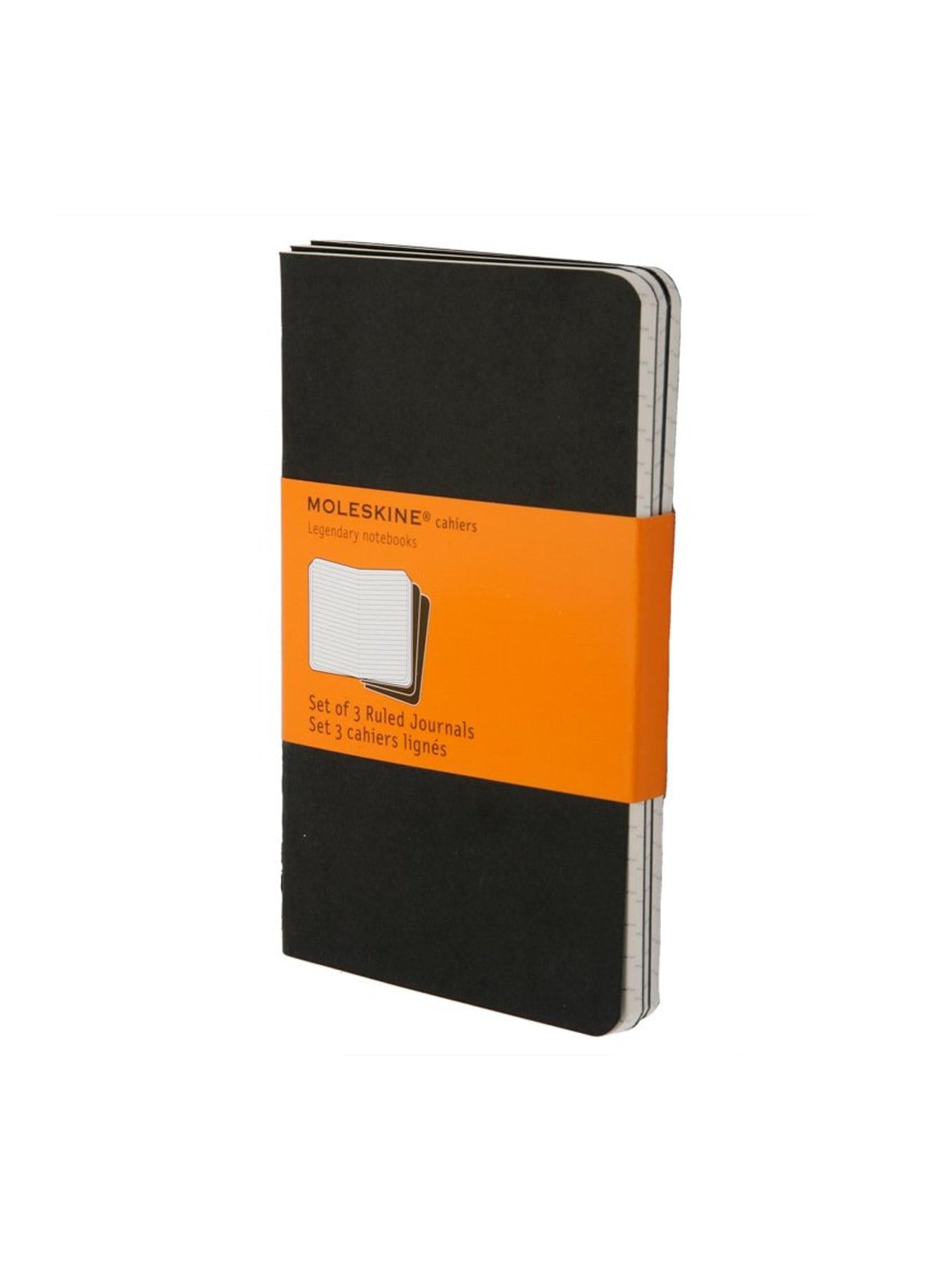 Записник Moleskine Cahier кишеньковий лінійка Чорний (QP311)