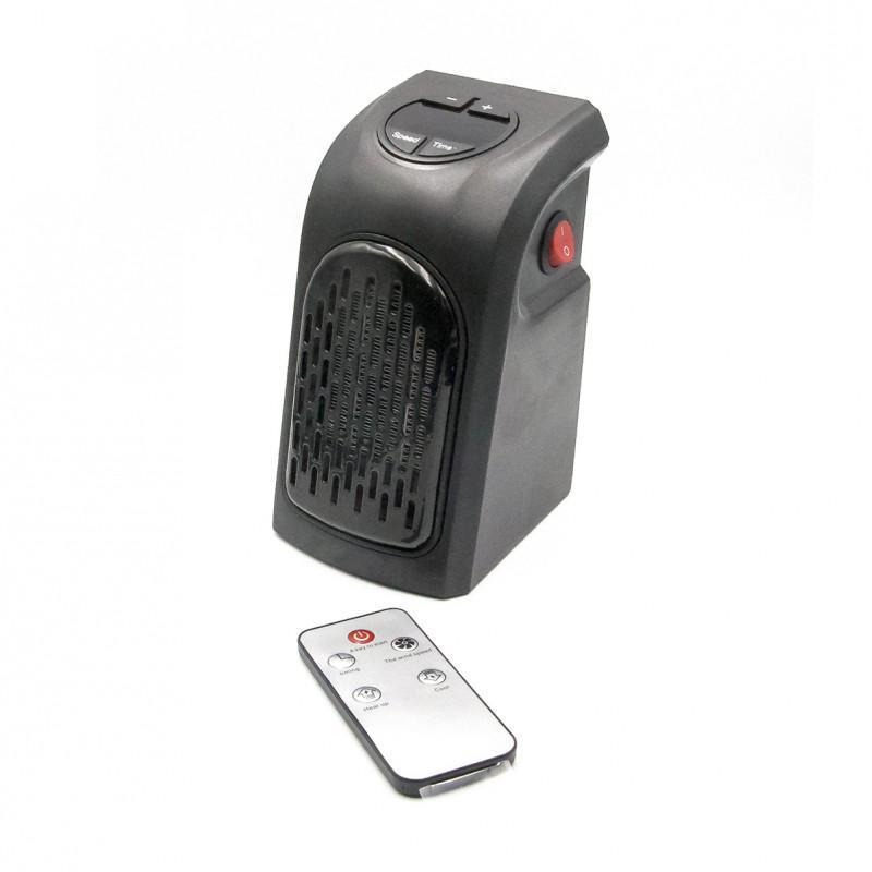 Обогреватель портативный Rias Handy Heater с пультом 400 W Black (3_02395) - фото 4