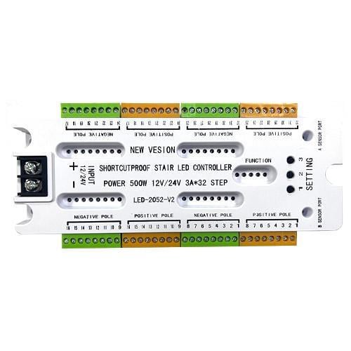 Контролер для автоматизації підсвічування сходів до 32 ступенів 25А DC12-24V 32 канали (2598466361) - фото 3 Контролер для автоматизації підсвічування сходів до 32 ступенів 25А DC12-24V 32 канали (2598466361) - фото 3