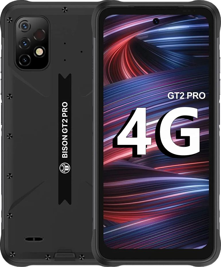 Смартфон Umidigi BISON GT2 Pro 4G 8/256 Гб Hack Black (1720777625)