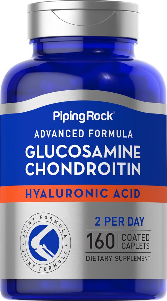Добавка натуральная Advanced Glucosamine Chondroitin Hyaluronic Acid 160 coated caplets