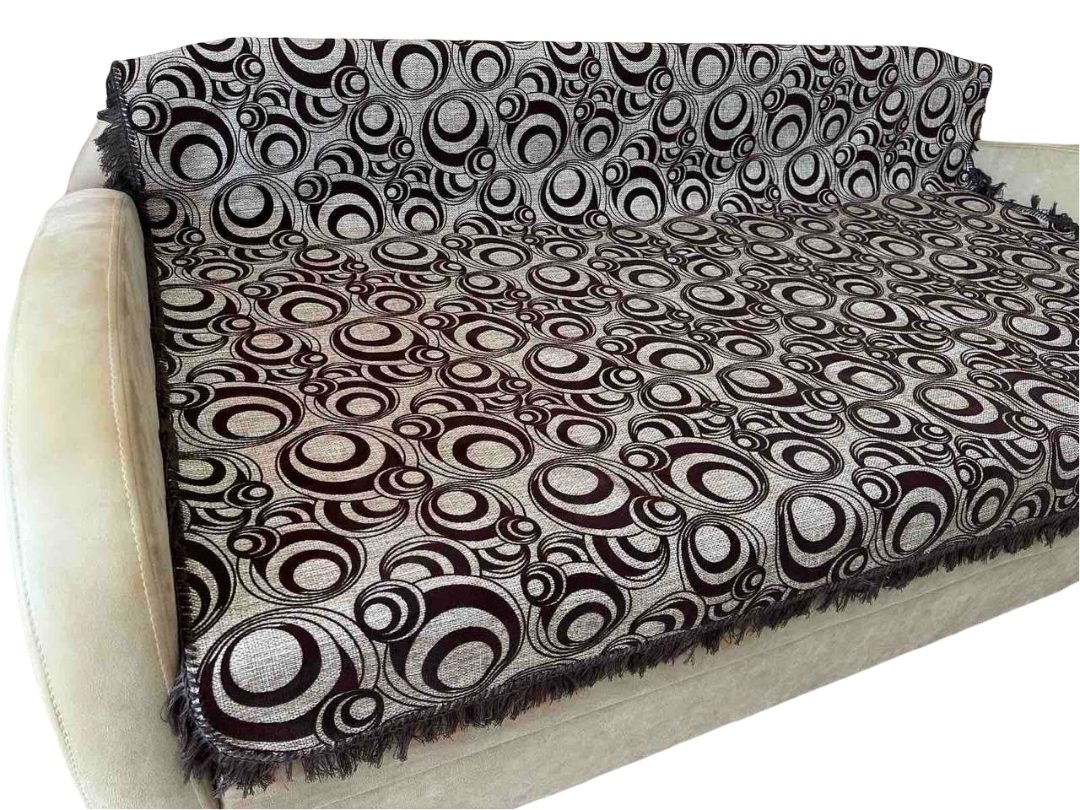 Покрывало на ванильный диван 150х200 см Коричневый (Д-divandek-classic-002-05)