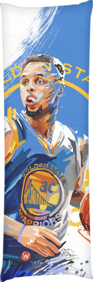Подушка дакимакура Golden State Warriors Gsw 2 60x180 см (14105976)