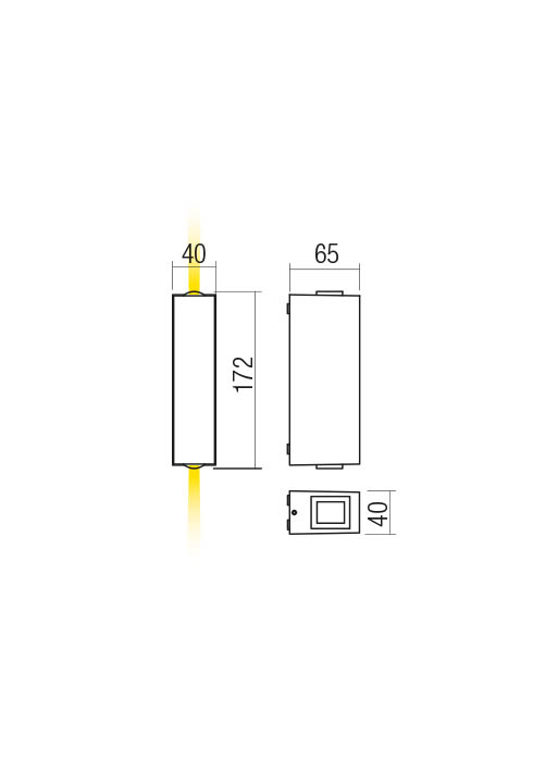 Бра уличное Redo Ace Ap LED Smd 2X5,84 W Ip54 Dg 4000K 5.1.2 (90422) - фото 2
