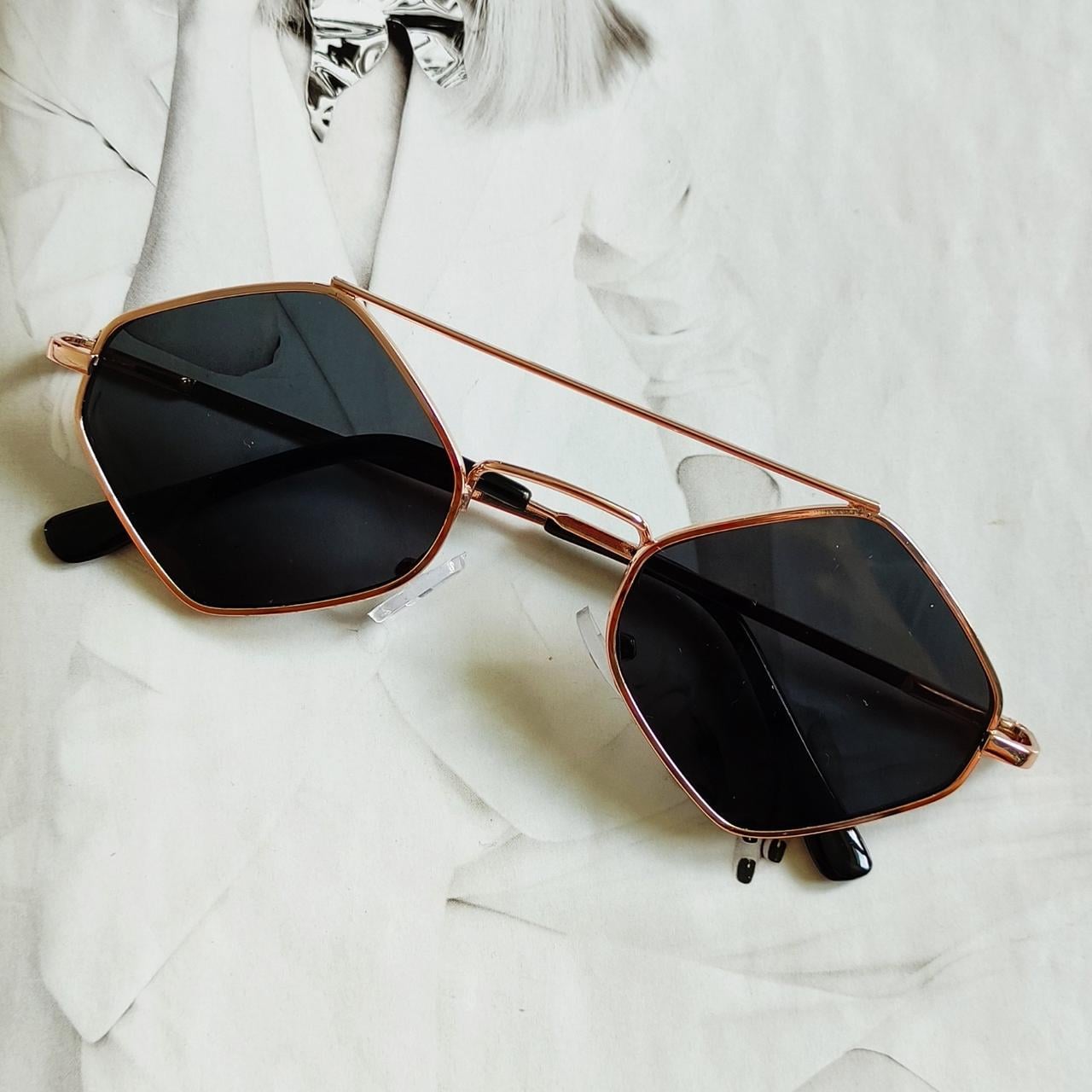 Очки детские ромбы Черный