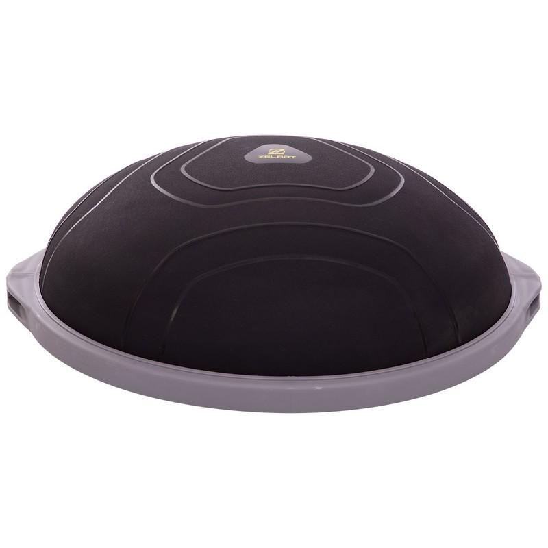 Полусфера для фитнеса Zelart BOSU FI-3584 Черный/Серый (DR004892) - фото 2 Полусфера для фитнеса Zelart BOSU FI-3584 Черный/Серый (DR004892) - фото 2