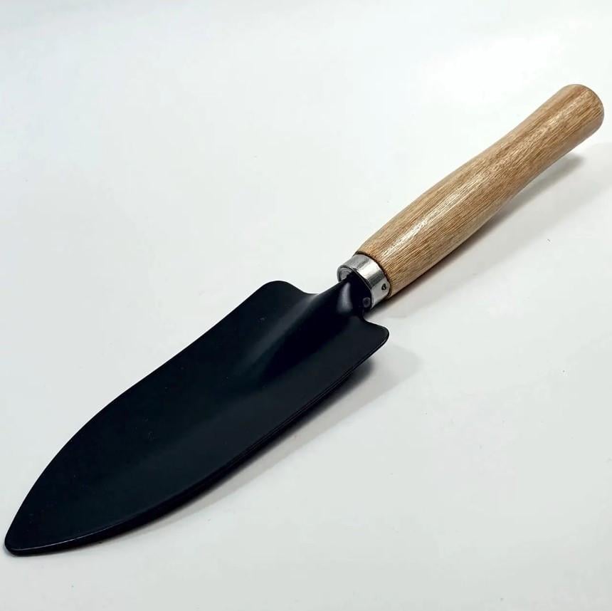 Набір ручних садових інструментів Garden Tools лопатка/розпушувач/вилка 3 пр. Дерево (25803259) - фото 4