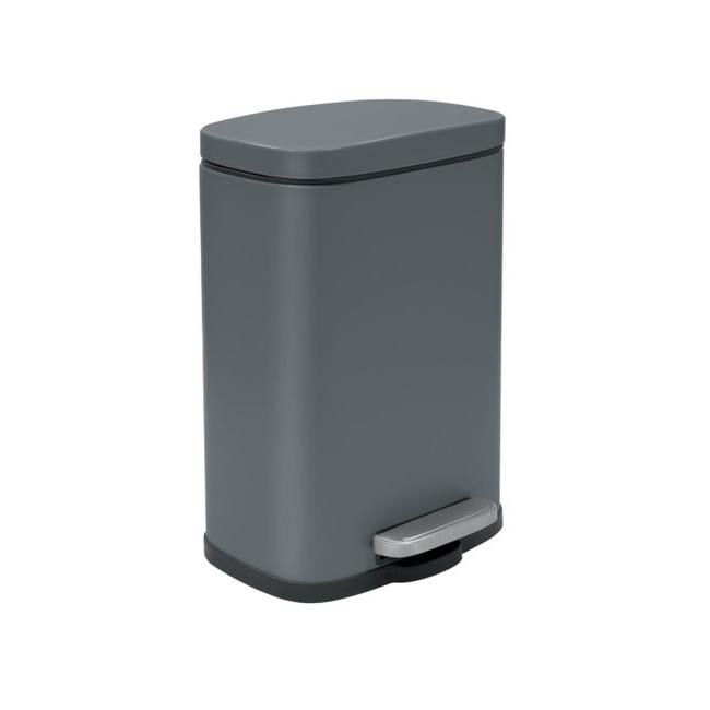 Ведро с педалью Spirella Akira 12 л Серый (10.21560)