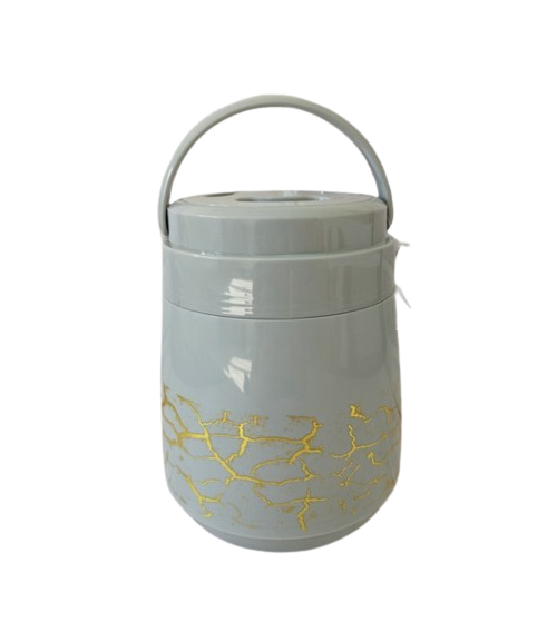 Термос для еды Stenson A612/MT-0781 1,2 л Бежевый (18410184)